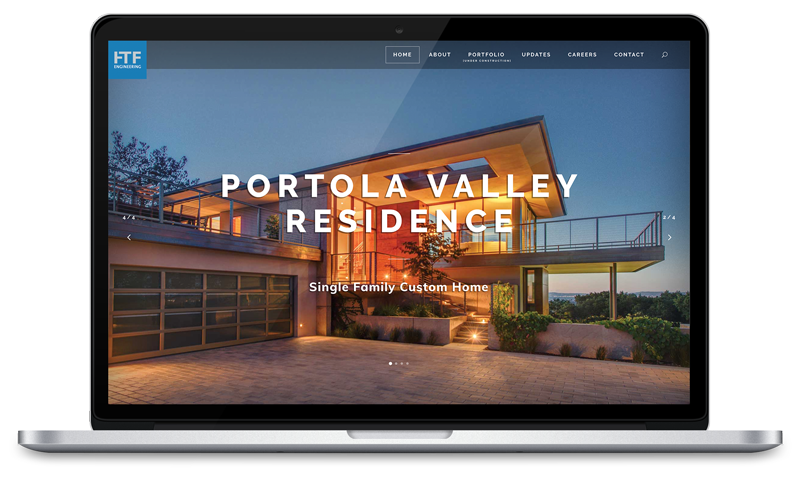 website mockup